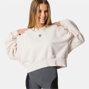Adidas Women's Off-White Sweatshirt